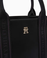 Tommy Hilfiger Logotape Mini Tote El Çantası Black