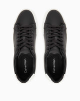 Calvin Klein Avenue Kısa Kalın Taban Erkek Sneaker Black/Bright White
