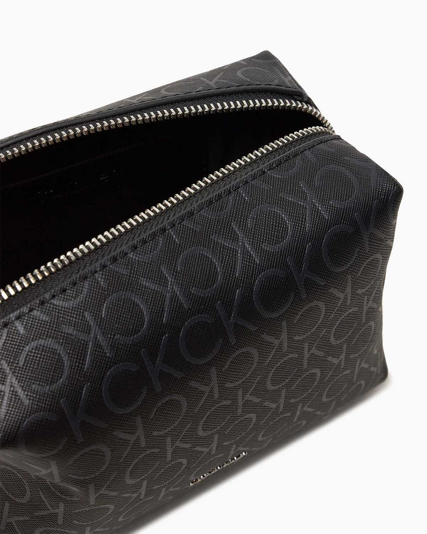 Calvin Klein Must Mini Monogram Çapraz Askılı Çanta Black Monogram