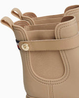 Tommy Hilfiger Stud Rubberised Nautical Rainboot Beige