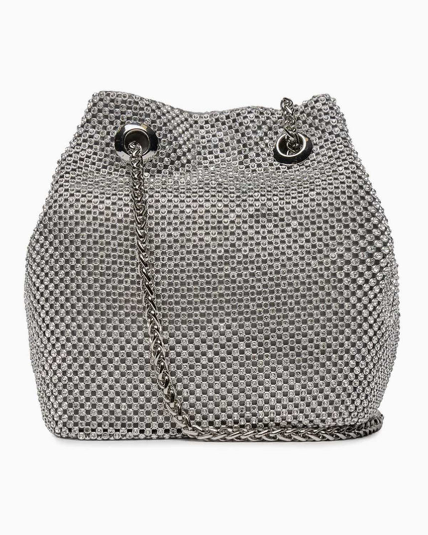 Guess Lua Pouch Taşlı Büzgülü Çanta