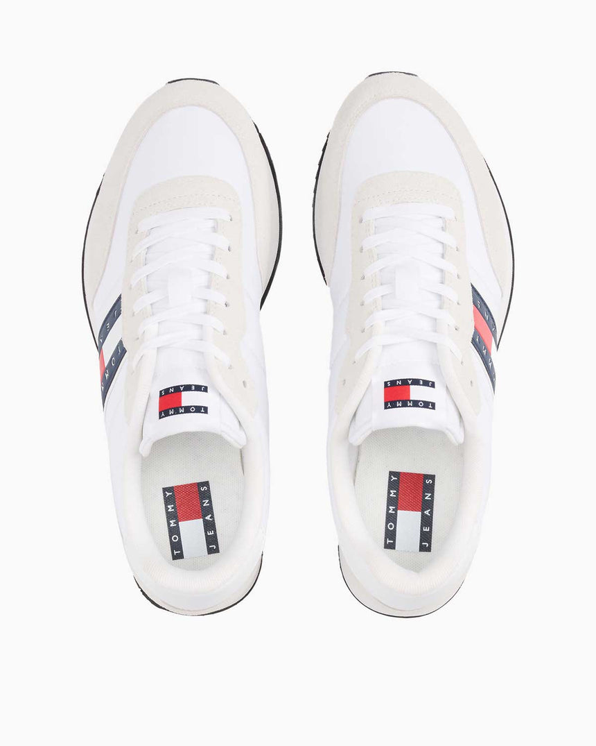 Tommy Hilfiger Runner Casual Low Top Sneakers White