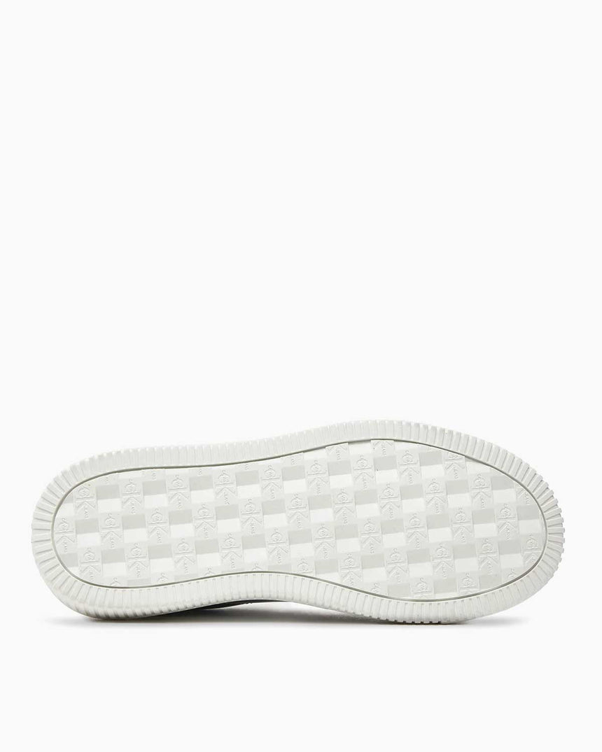 Calvin Klein Chunky Cupsole Lace Up Snekaers Black/White