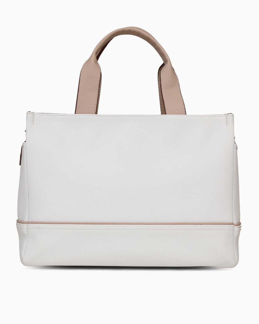 Nautica Logolu El Çantası Beyaz