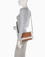 Guess Davika Flap Omuz Çantası Cognac