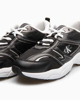 Calvin Klein Jeans Retro Tennis Logolu Sneaker Black/Bright White