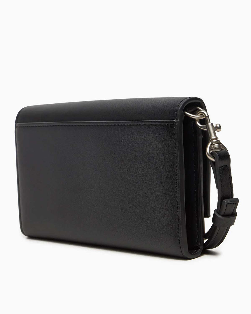 Calvin Klein Sculpted Long Fold Omuz Çantası Black