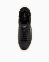 Guess Elban Erkek Deri Karışımlı Sneaker Black