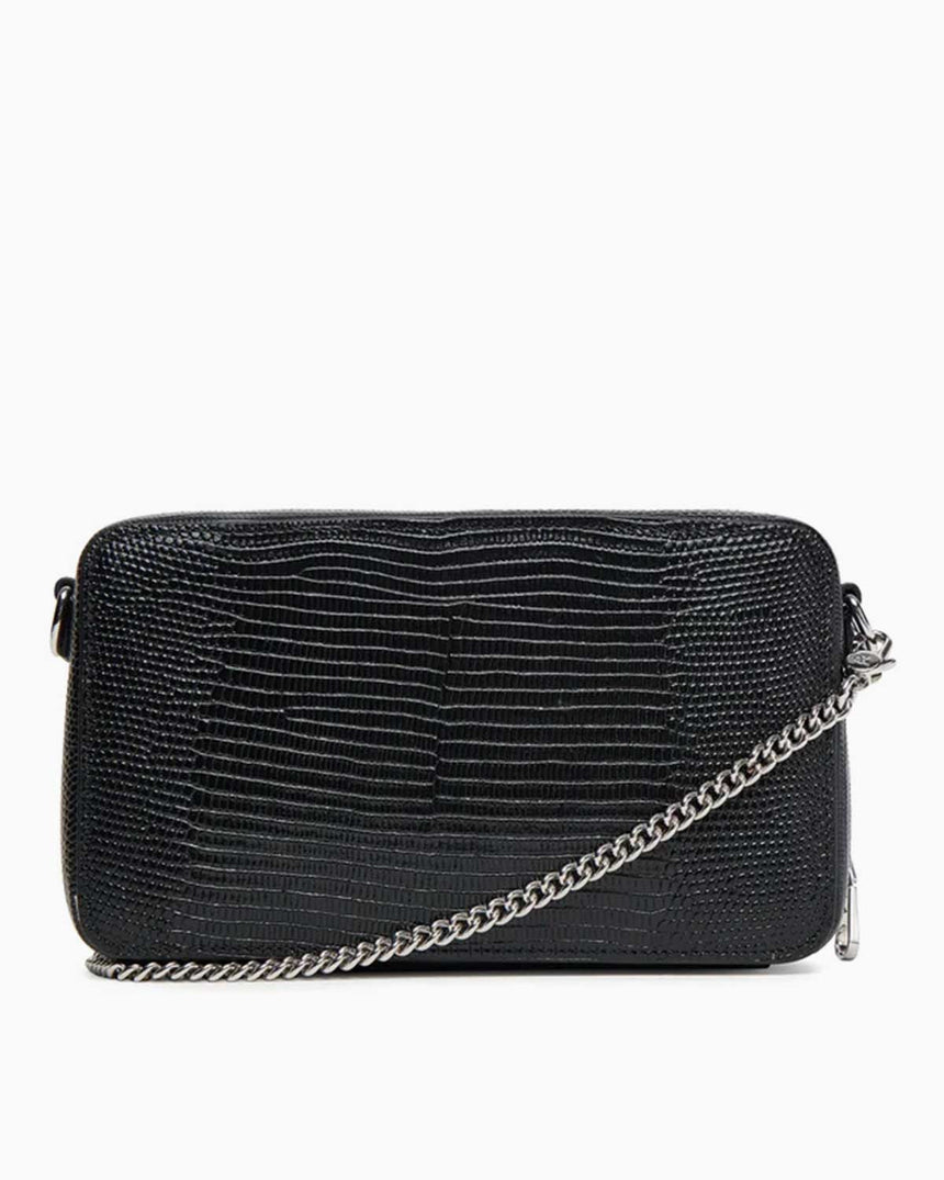 Calvin Klein Kertenkele Kabartmalı Mini Kadın Cüzdan Black