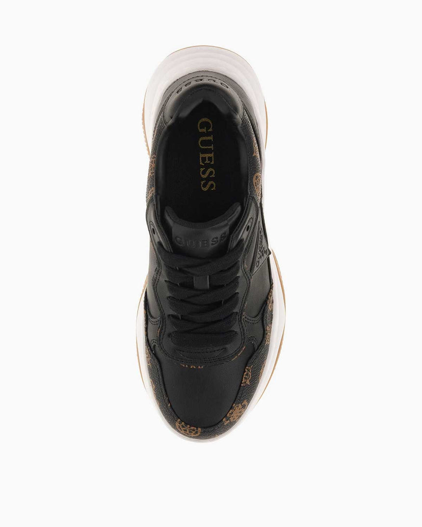 Guess Hapyy3 Kadın Sneaker Black Brown