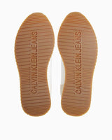 Calvin Klein Runner Lace Up Low Top Sneaker Bright White/Creamy White