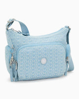 Kipling Gabbie S Denim Love Omuz Çantası Light Denim JQ