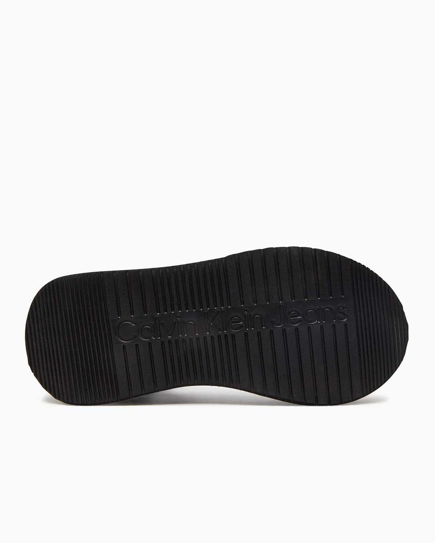 Calvin Klein Velcro Flat Sandalet Black
