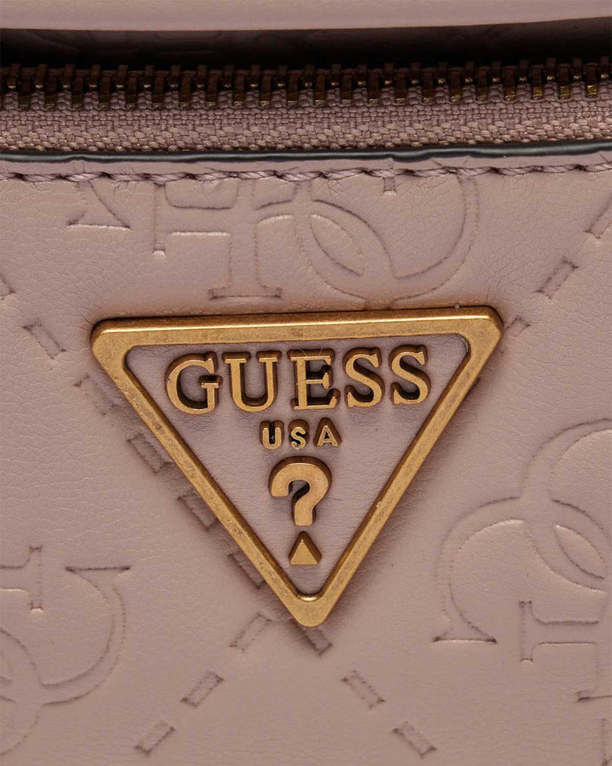Guess Power Play Mini Body Bag Rosewood Logo