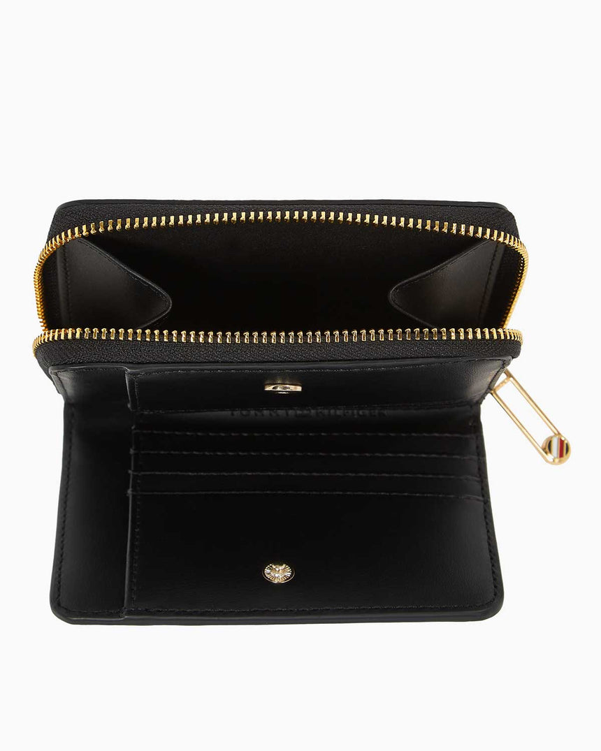 Tommy Hilfiger Soft Logotape Medium Cüzdan Black