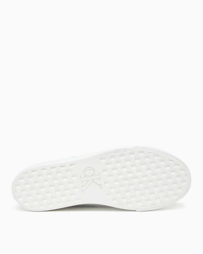Calvin Klein Graz Flatform Logo Etiketli Kadın Pamuk Sneaker CK Black