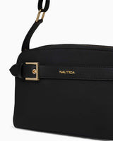 Nautica Ladies Logolu Omuz Çantası Siyah