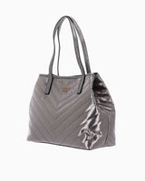 Guess Vikky Tote Omuz Çantası Pewter