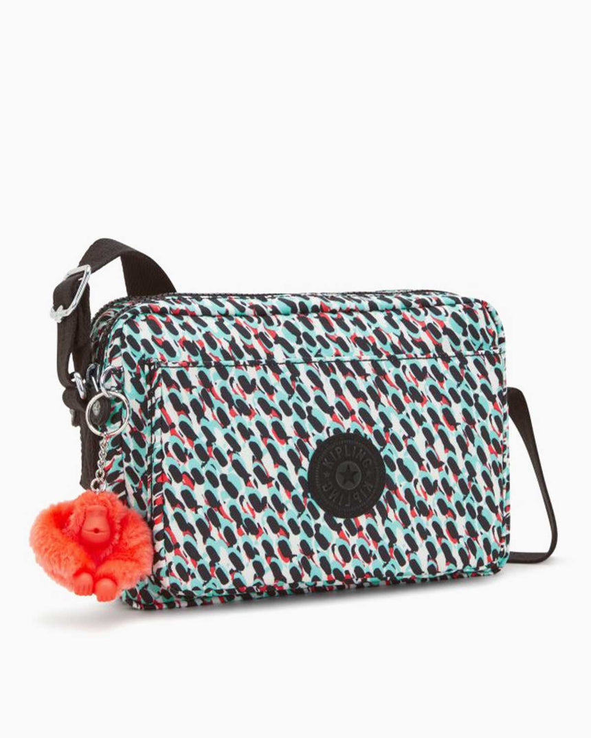 Kipling Abanu M Çapraz Askılı Kadın Çantası Abstract Print
