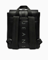 Tommy Jeans City Bold Backpack Logolu Sırt Çantası Black