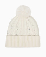 Guess Knittedd Kadın Bere White