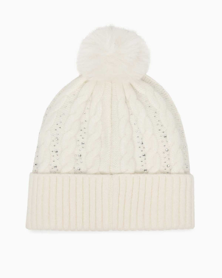 Guess Knittedd Kadın Bere White