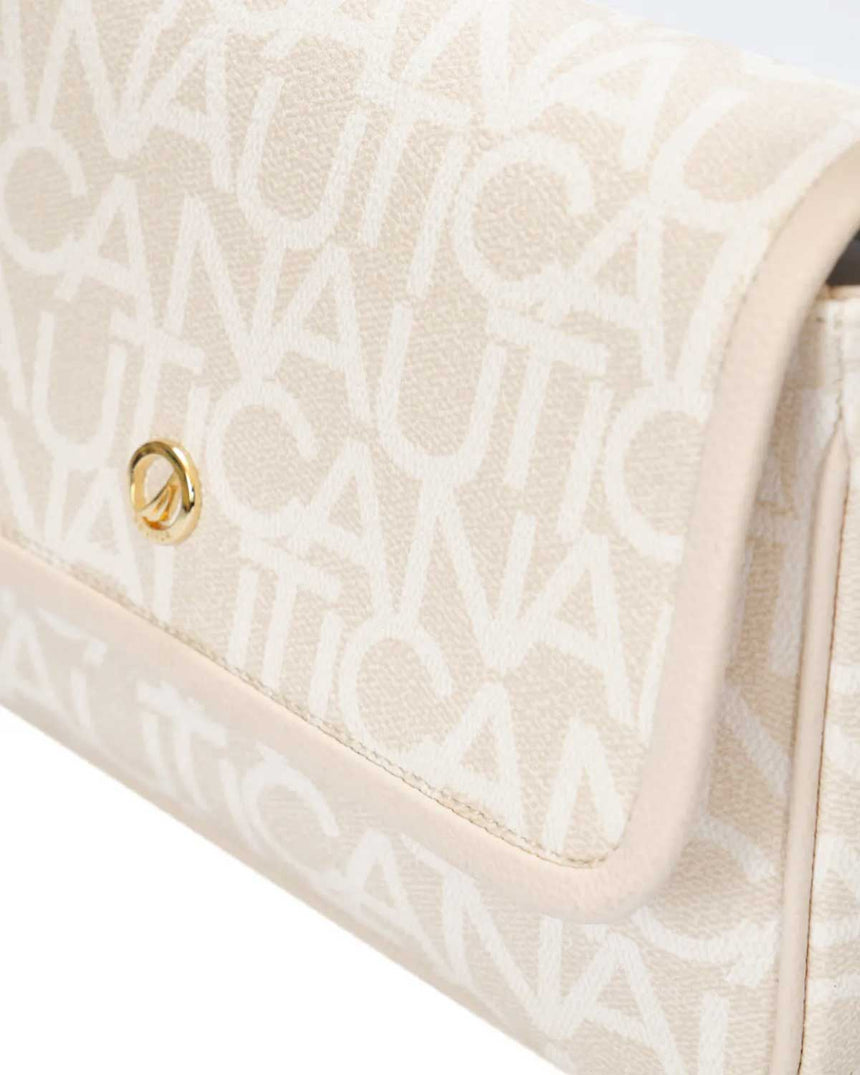 Nautica Omuz Çantası Krem