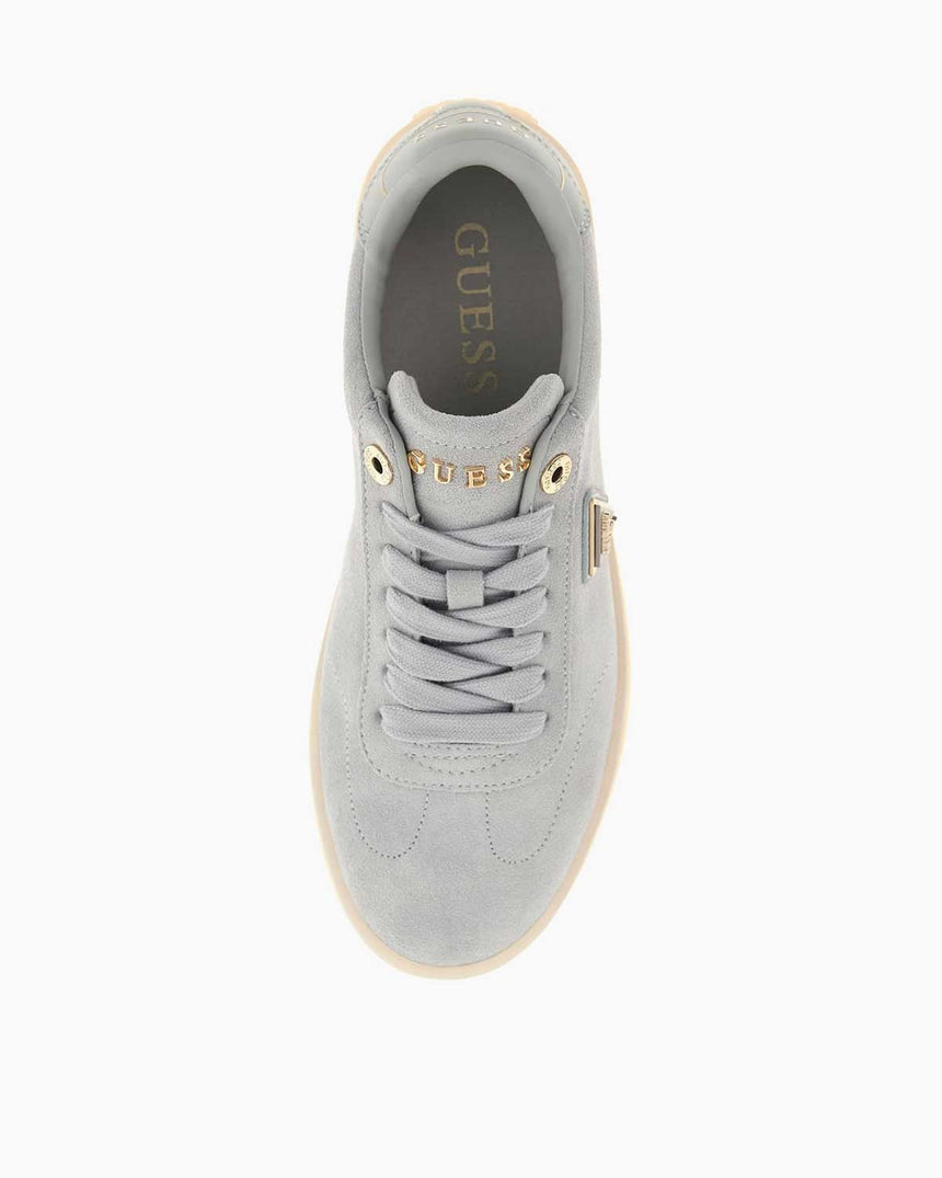 Guess Jazlie Nubuk Deri Sneaker Light Grey