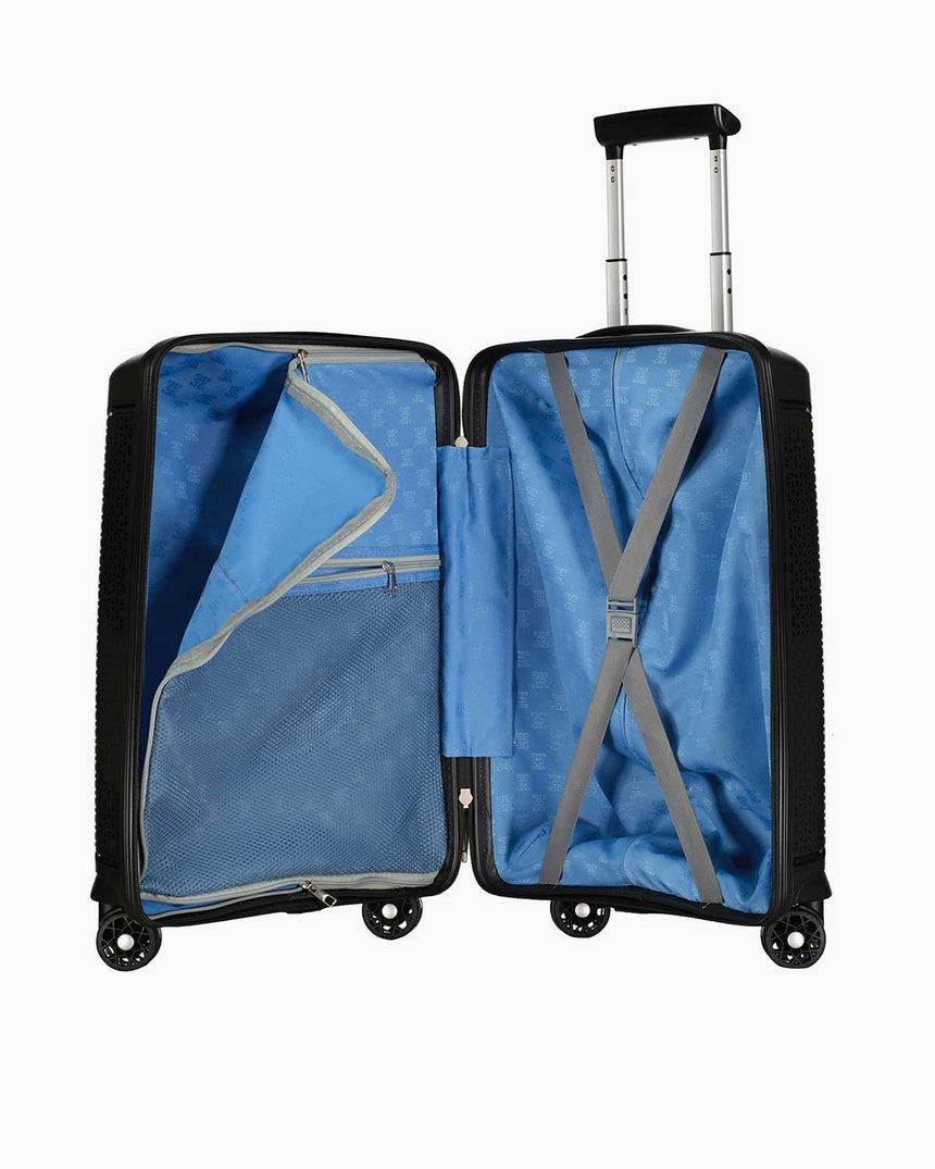 Pierre Cardin Trolley Kabin Boy Valiz Siyah