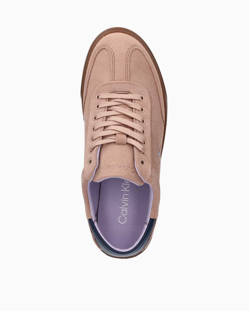 Calvin Klein Katty Süet Karışımlı Kadın Sneaker Tuscany/Moonlit Ocean/Pastel Lilac