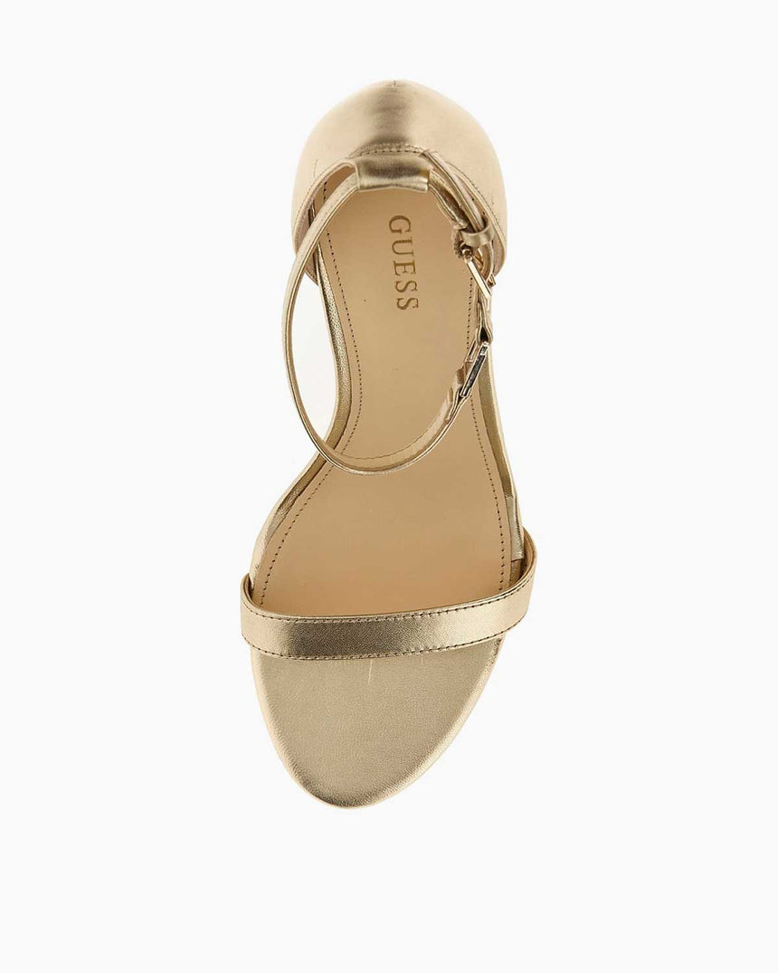 Guess Kabail3 Logo Detaylı Topuklu Ayakkabı Plaino