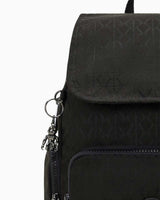 Kipling City Zip S Elevated Jacquard BLACK SIGNATURE JQ