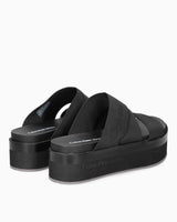 Calvin Klein Flatform Sandal Webbing In Mr Kadın Sandalet Triple Black