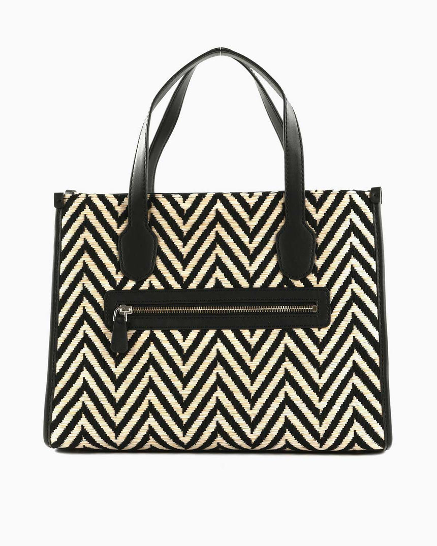 Guess Silvana Compartment El Çantası Black