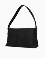 Nautica Logo Detaylı Omuz Çantası Siyah