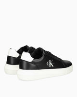 Calvin Klein Malmo Kısa Kalın Taban Mono Logo Erkek Sneaker Black/Bright White