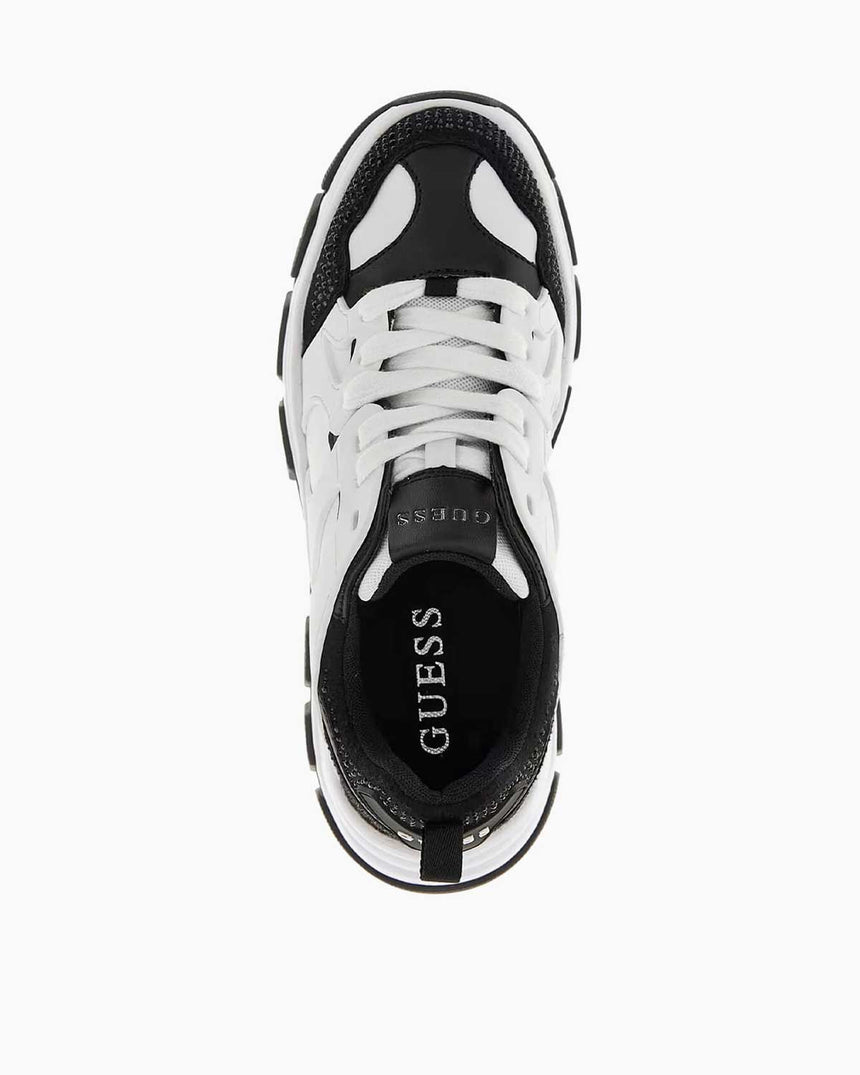 Guess Running Yüksek Topukluı Sneaker White Blue