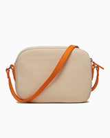 Tommy Hilfiger Poppy Canvas Crossover Çapraz Askılı Çanta Rich Ochre/Natural Canvas