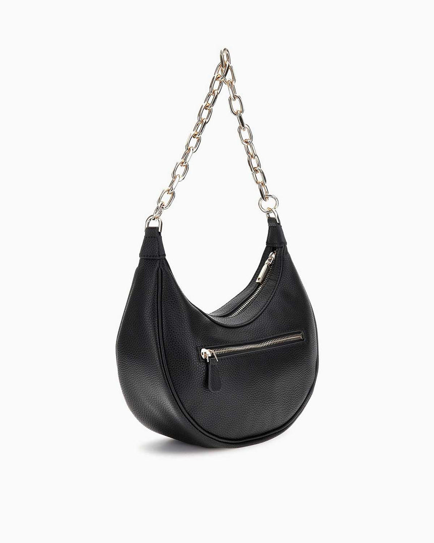 Guess Circe Hobo Zincir Detaylı Omuz Çantası Black