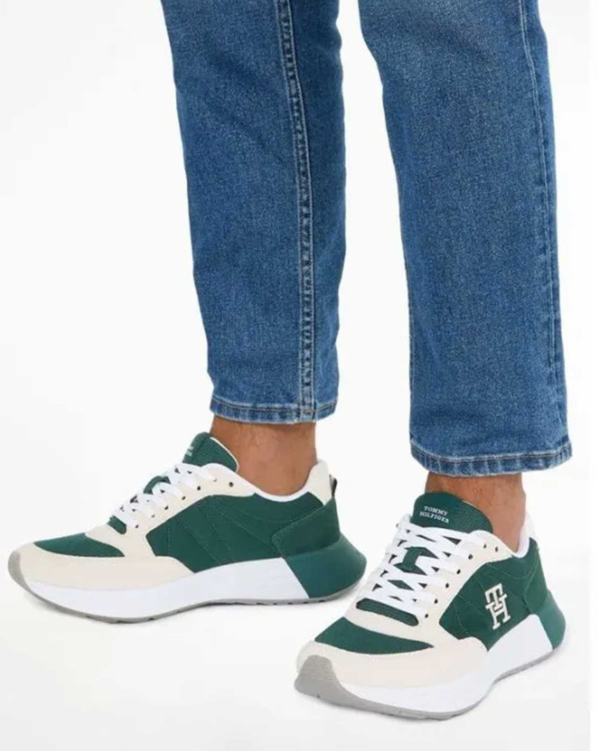 Tommy Hilfiger Classic Elevated Runner Sneakers Green