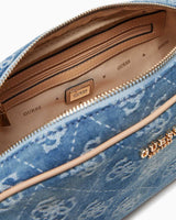Guess Cerelia Ayarlanabilir Omuz Çantası Denim Logo