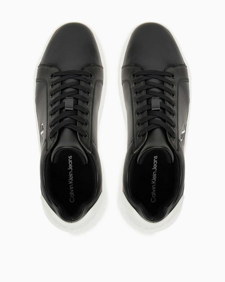 Calvin Klein Malmo Yama Detaylı Topuk Erkek Sneaker Black/Bright White