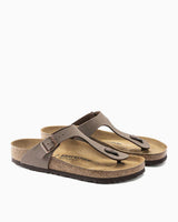 Birkenstock Erkek Gizeh Bf Nubuk Terlik Mocha