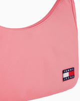 Tommy Hilfiger Essential Daily Dokuma Kumaş Omuz Çantası Preppy Pink