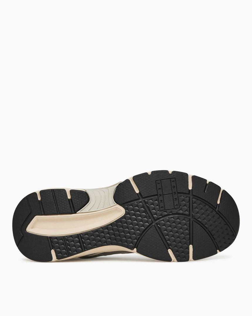 Tommy Hilfiger Arşiv 25 Kadın Sneaker Ecru/Copenhagen Blue