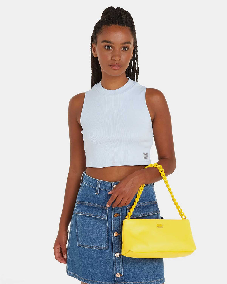 Tommy Hilfiger City Flap Crossover Zincirli El Çanta