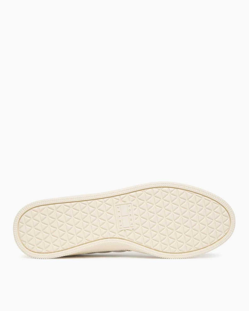 Tommy Hilfiger The Greenwich Edge Süet Erkek Sneaker Ecru/Stratus Grey