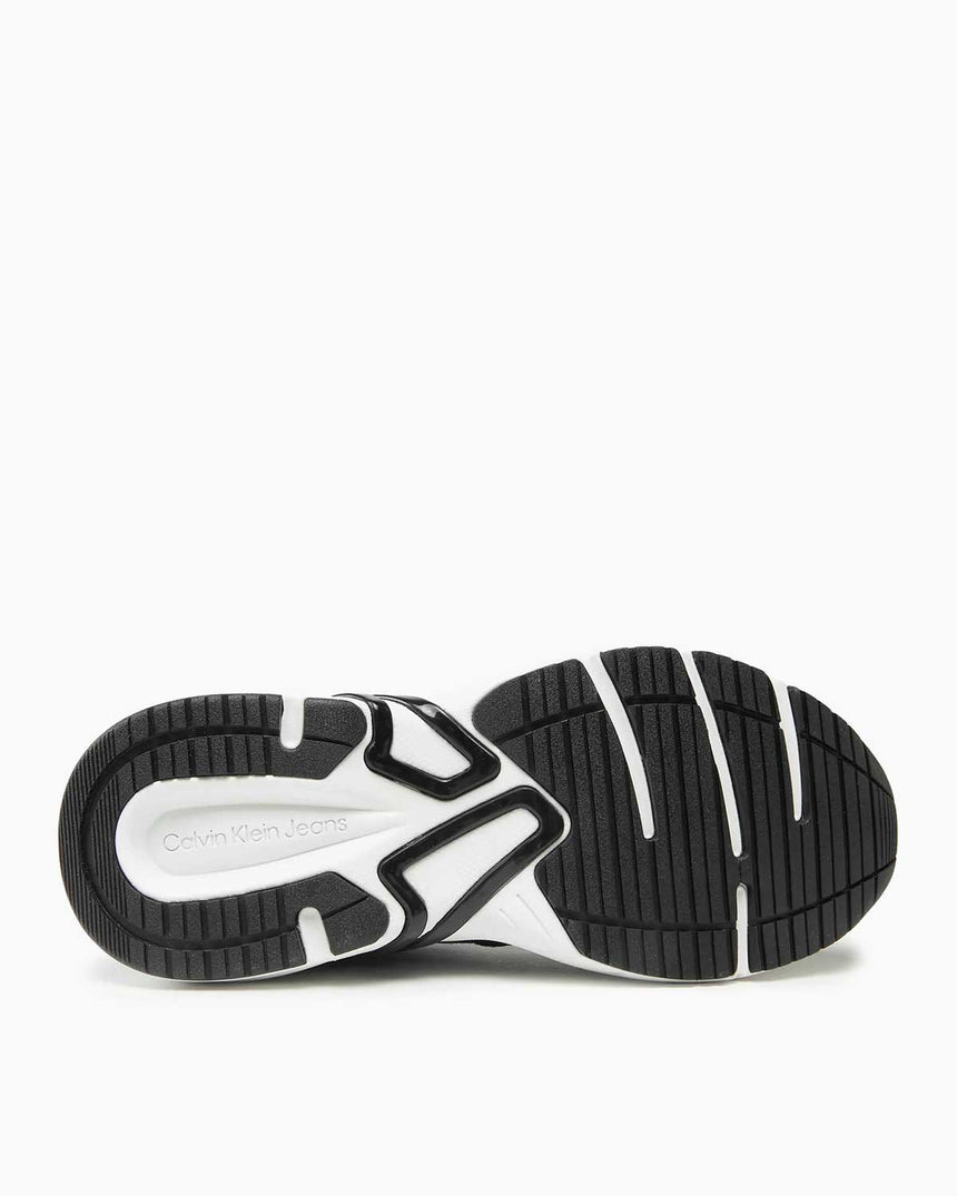 Calvin Klein Retro Tennis Runner Sneakers Black/Bright White