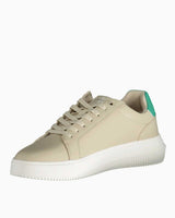 Calvin Klein Chunky Sole Erkek Sneaker Eggshell/ Bahama Green