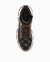 Guess Benzon Logolu Kadın Sneaker Brown
